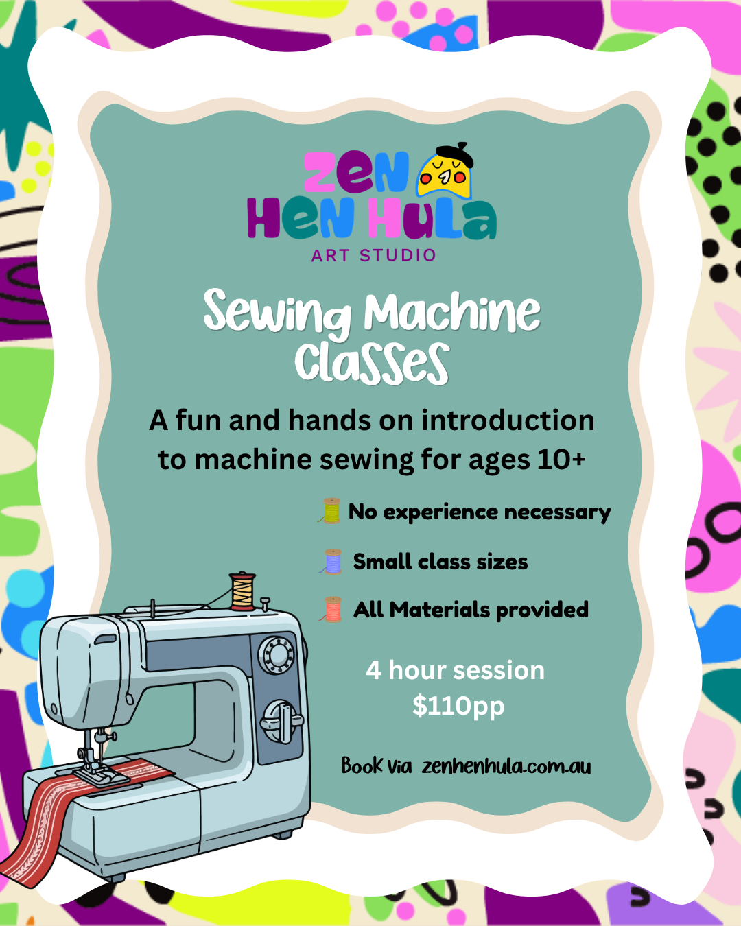 Sewing Machine Classes
