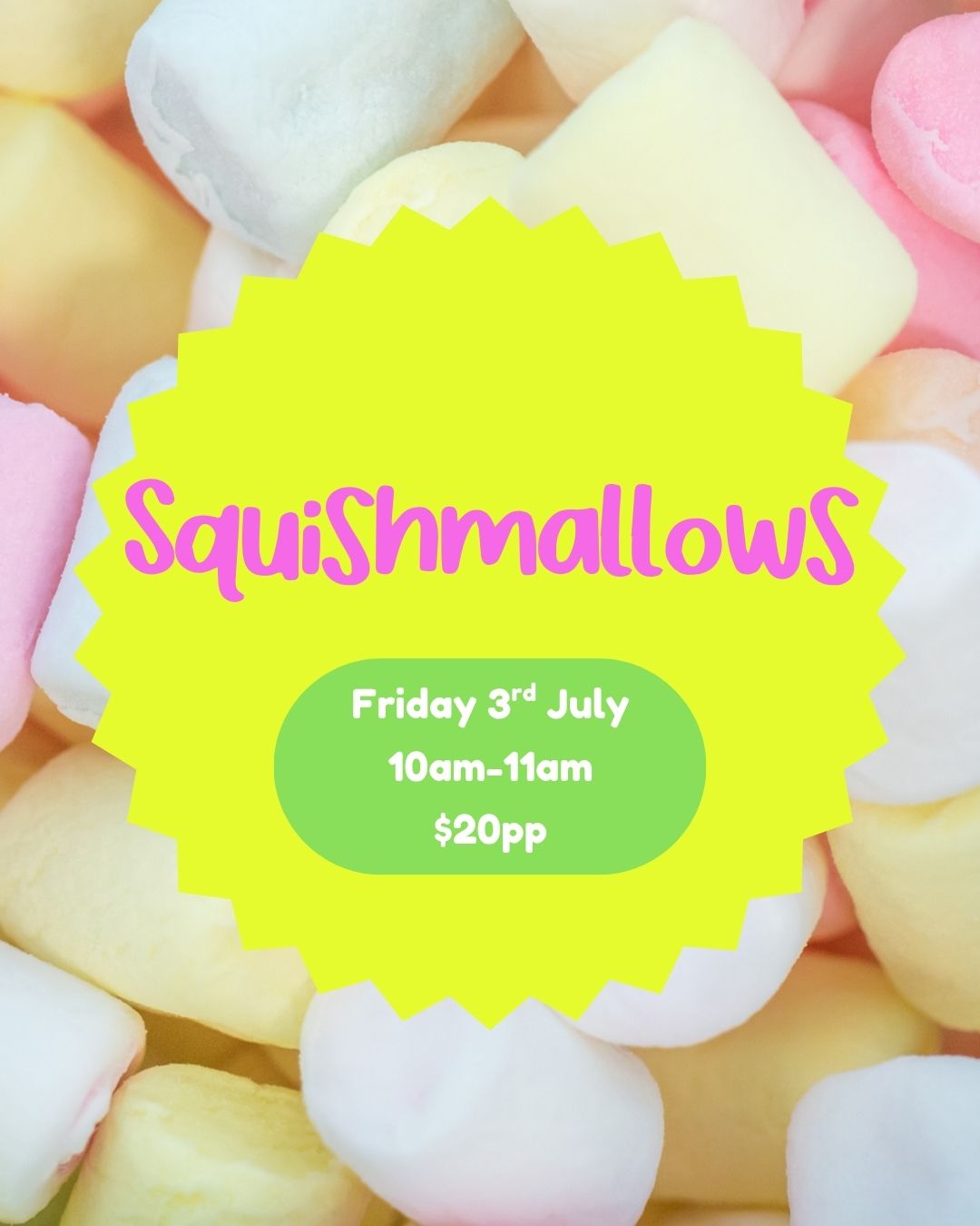 Friday 3rd July | Squishmallows | 10am-11am
