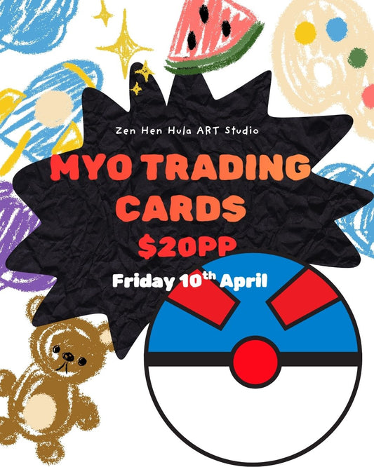Friday 10th April | MYO TRADING CARDS | 11.30am-12.30pm