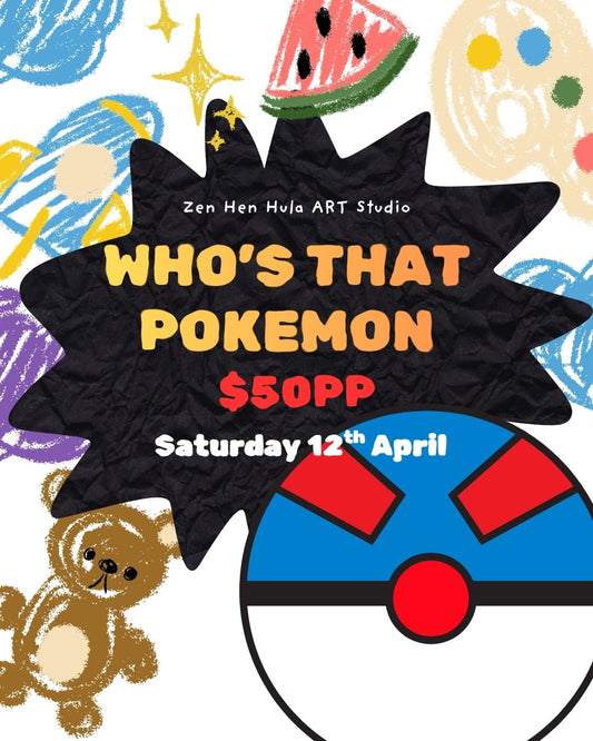 Monday 11th April | WHO'S THAT POKEMON? | 10am-11am